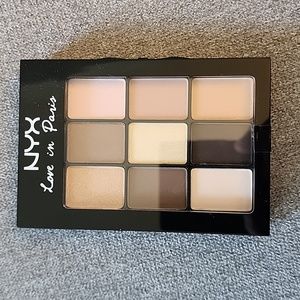 NYX Love in Paris 9 color shadow palette